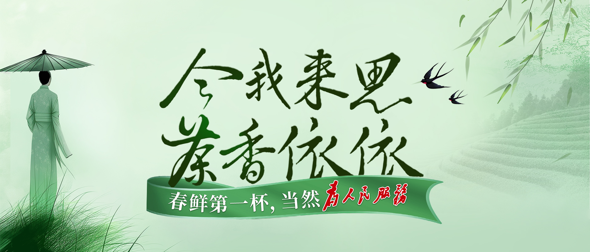 今我來(lái)思，茶香依依，湘豐春茶，爭(zhēng)鮮而來(lái)！